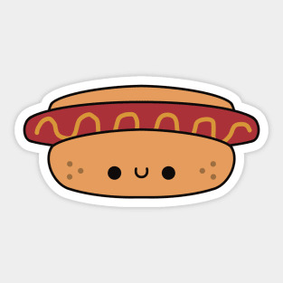 Cute Hotdog - Kawaii Hotdog Sticker